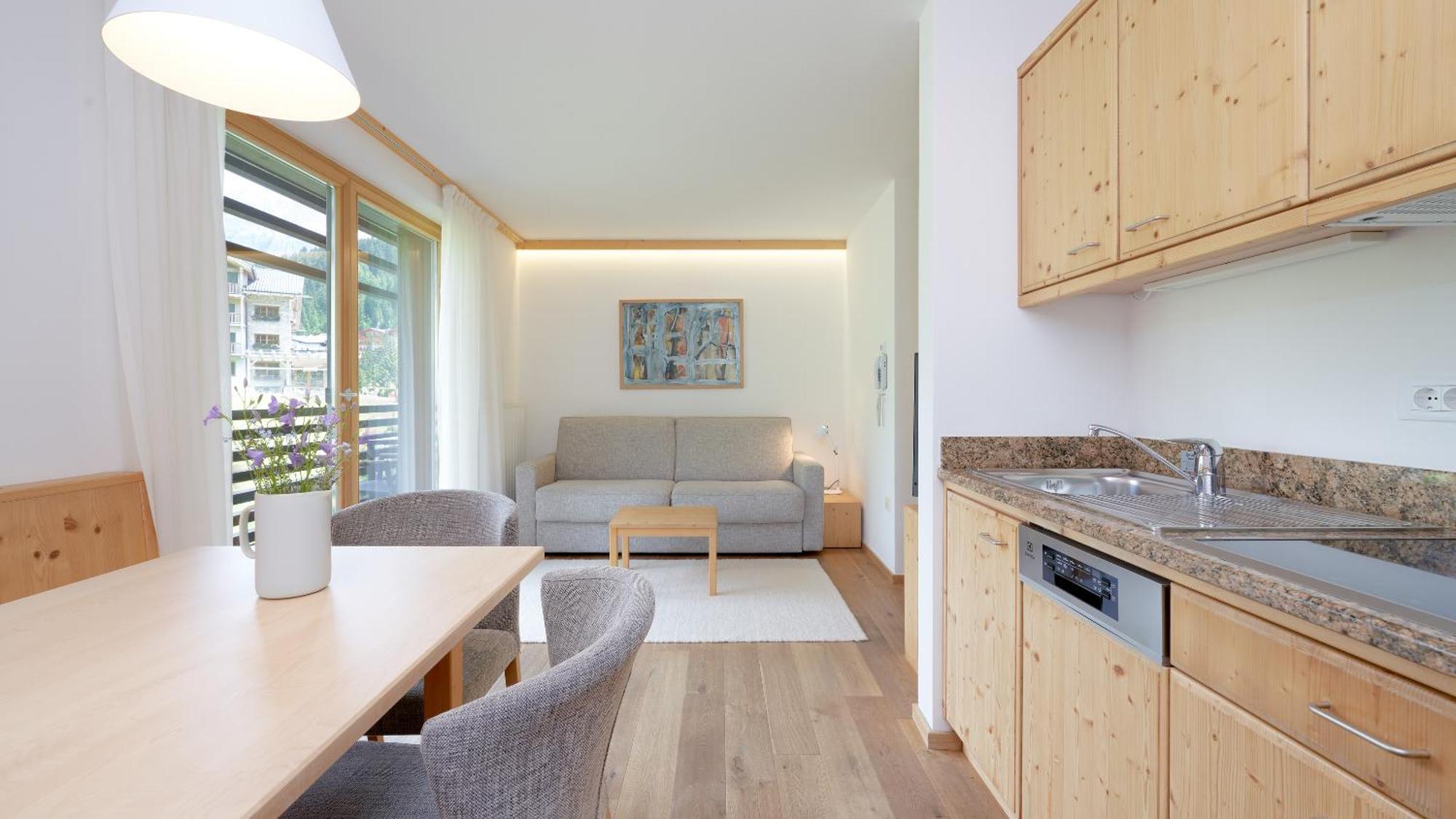 Saleghes Dolomites Residence Selva di Val Gardena Rom bilde
